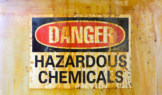 Um terço dos produtos químicos rotulados incorretamente